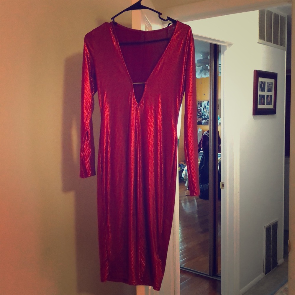 Beautiful red dress